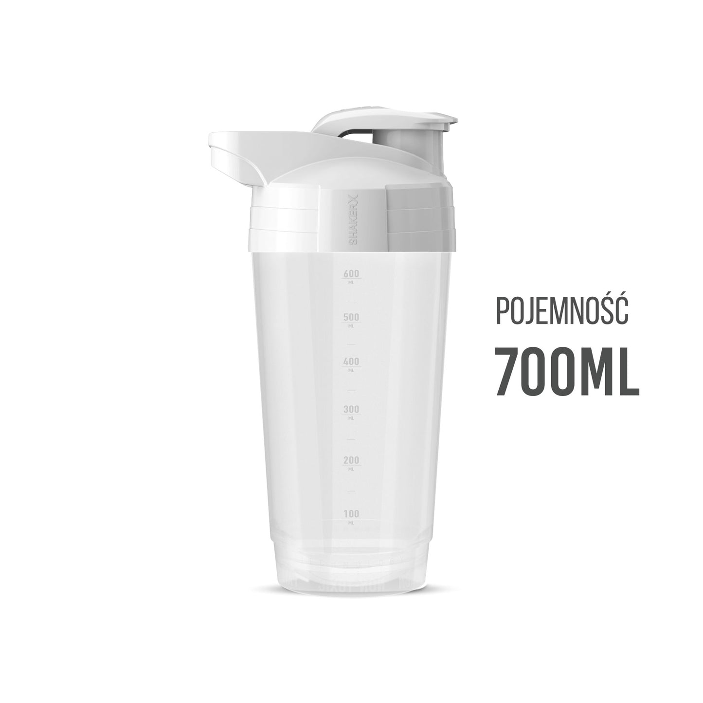 Shaker biały