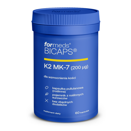BICAPS K2 MK-7 - witamina k2 mk7 kapsułki, tabletki