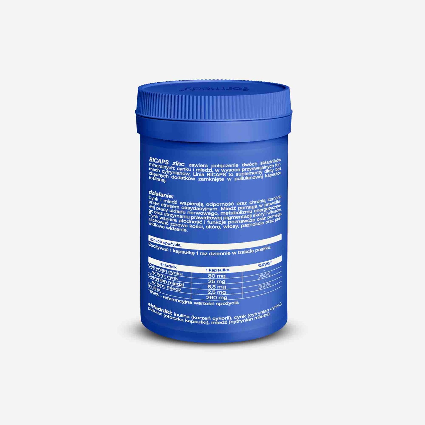 BICAPS zinc