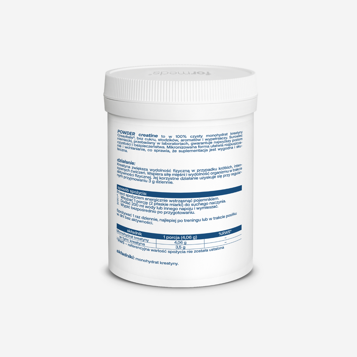 3x POWDER creatine