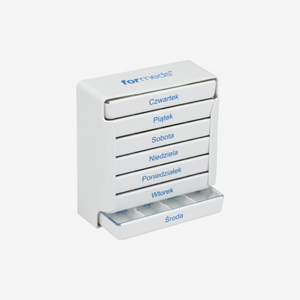 Duży organizer tygodniowy na suplementy