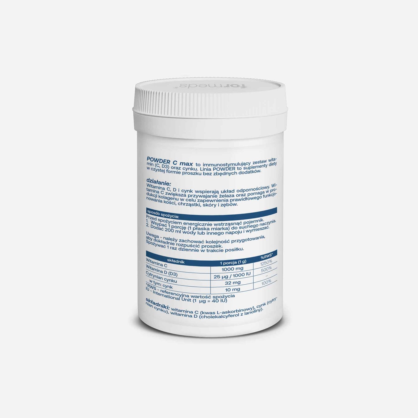 POWDER C max