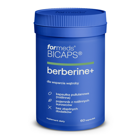 BICAPS Berberine+ 60 kapsułek