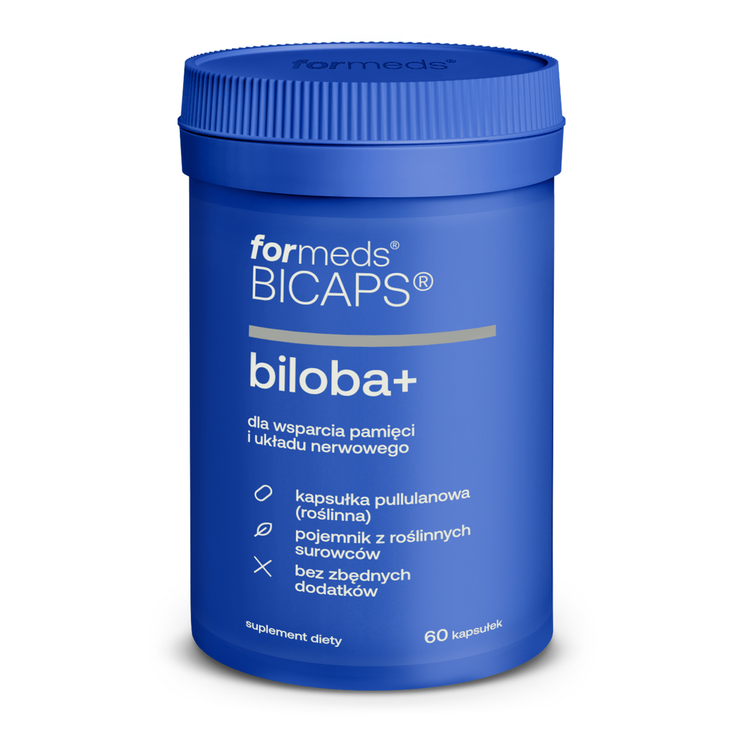 BICAPS Biloba+ 60 kapsułek