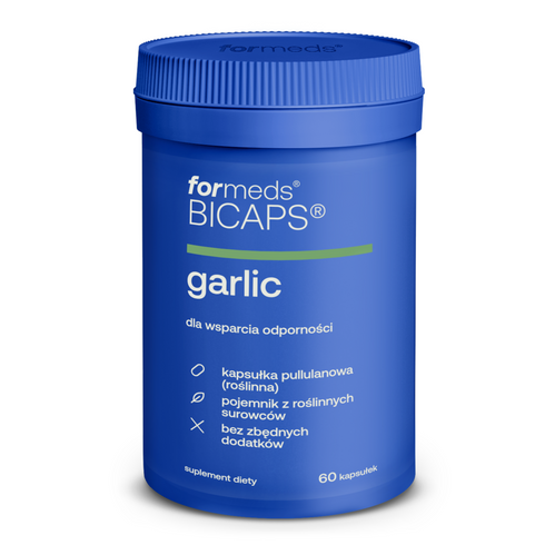 BICAPS Garlic - alicyna, ekstrakt z czosnku tabletki, kapsułki