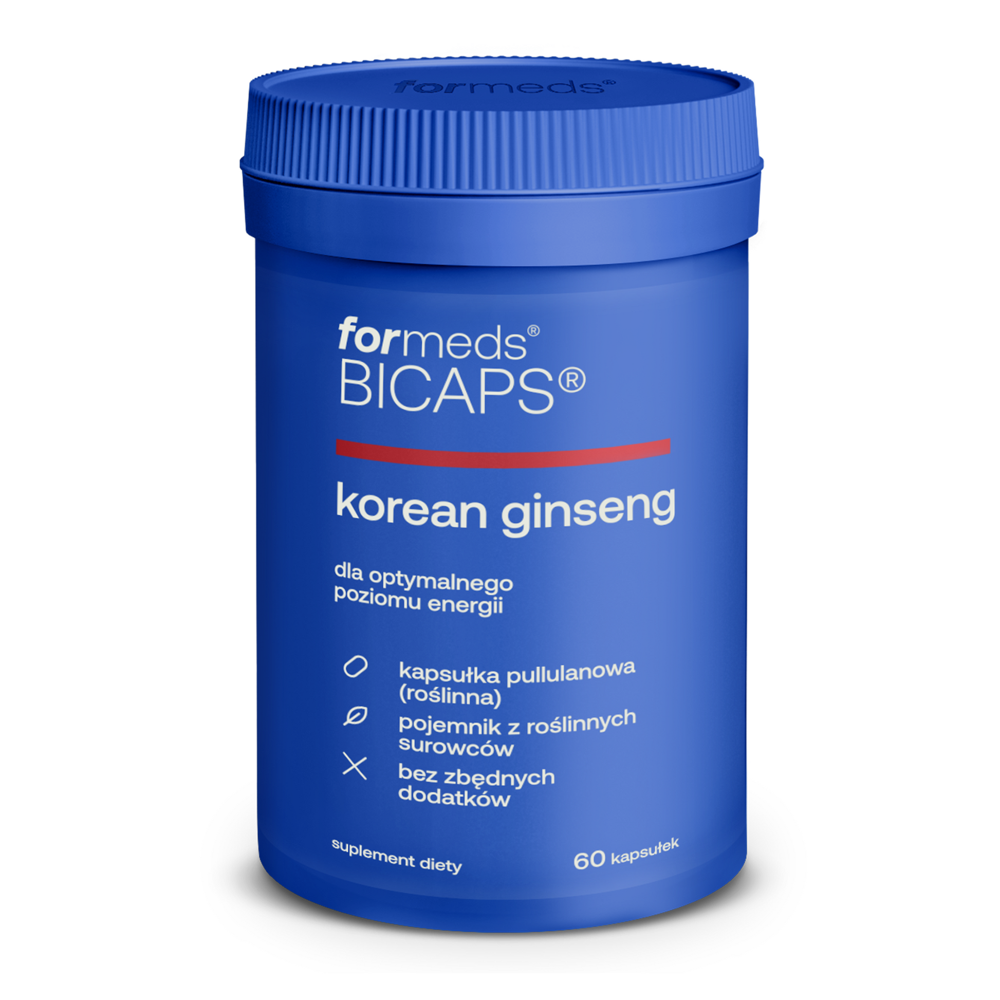BICAPS Korean ginseng - żeń szeń koreański tabletki, kapsułki