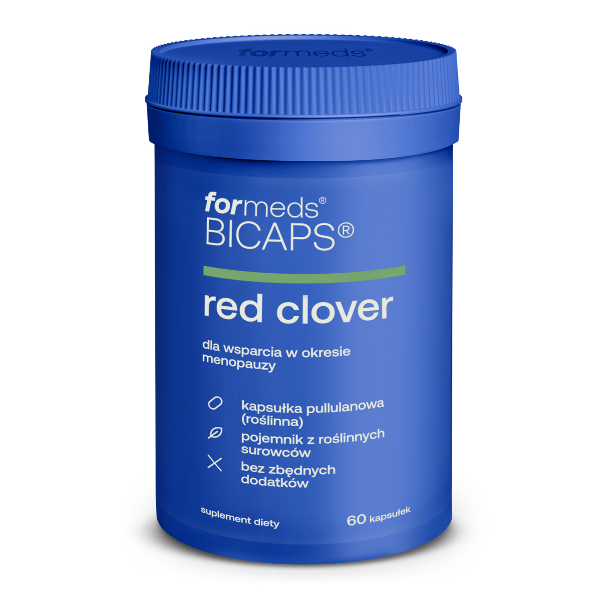 BICAPS Red Clover - ekstrakt z czerwonej koniczyny tabletki, kapsułki
