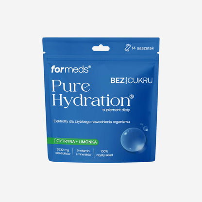 Pure Hydration bez dodatku cukru Cytryna + Limonka