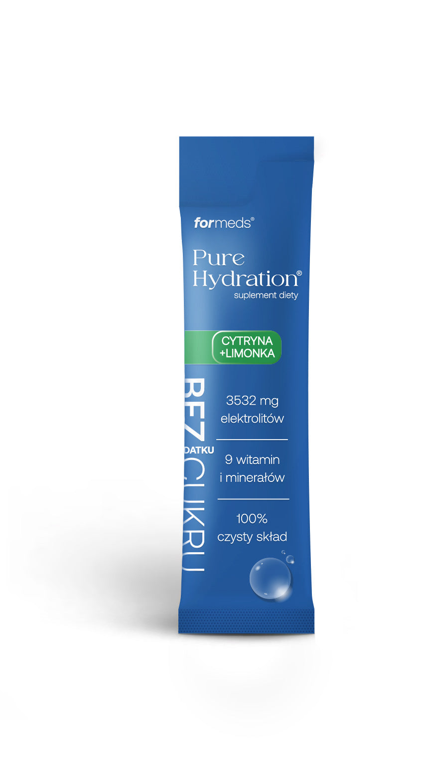 Pure Hydration bez dodatku cukru Cytryna + Limonka