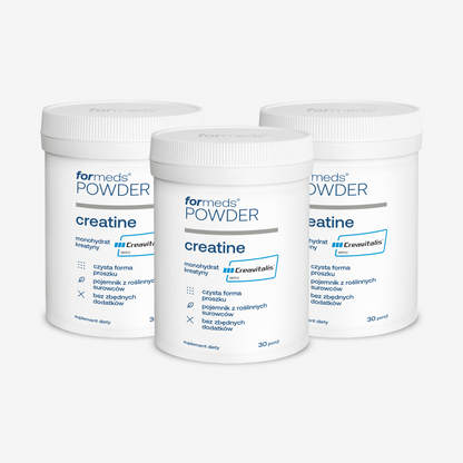 3x POWDER creatine