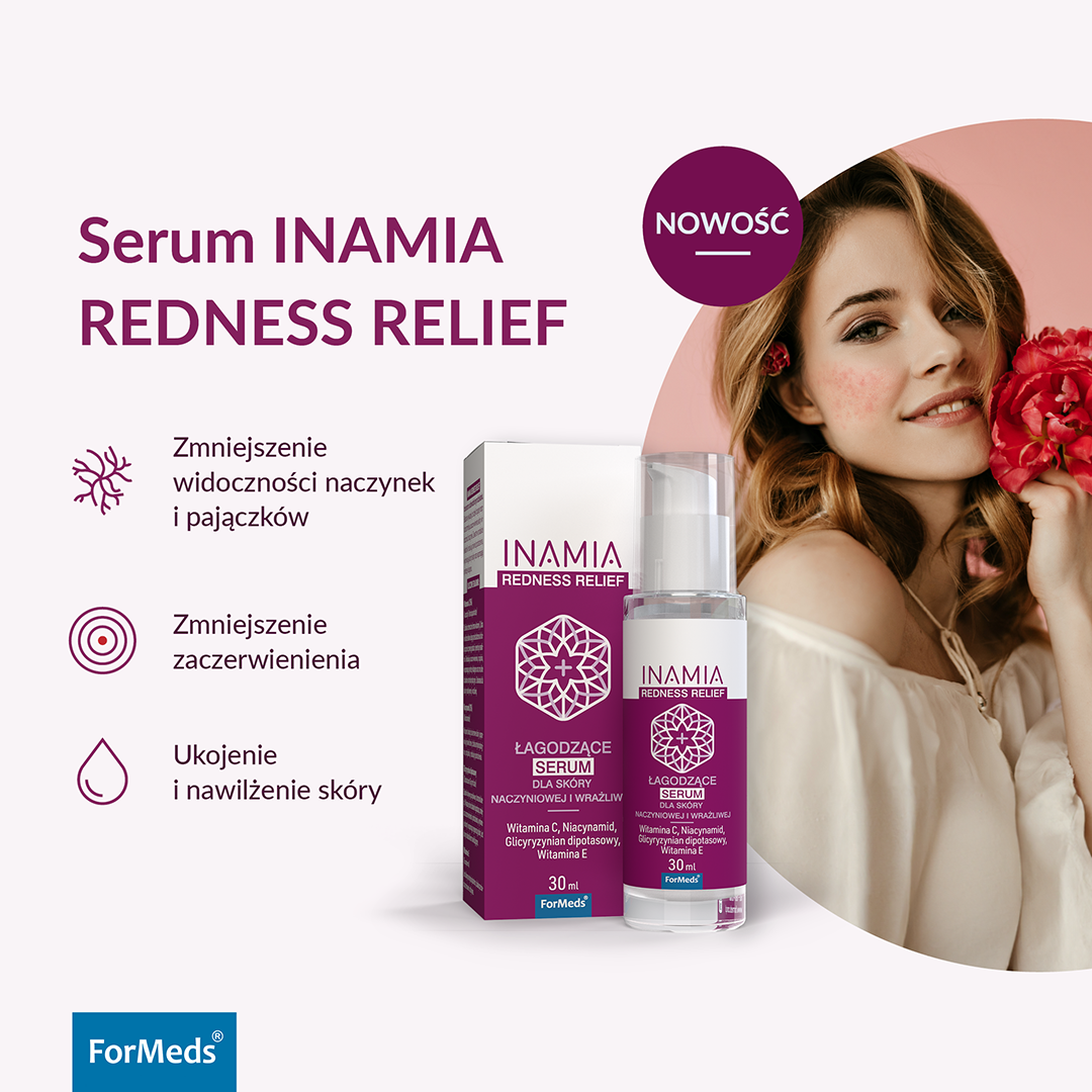 INAMIA redness relief