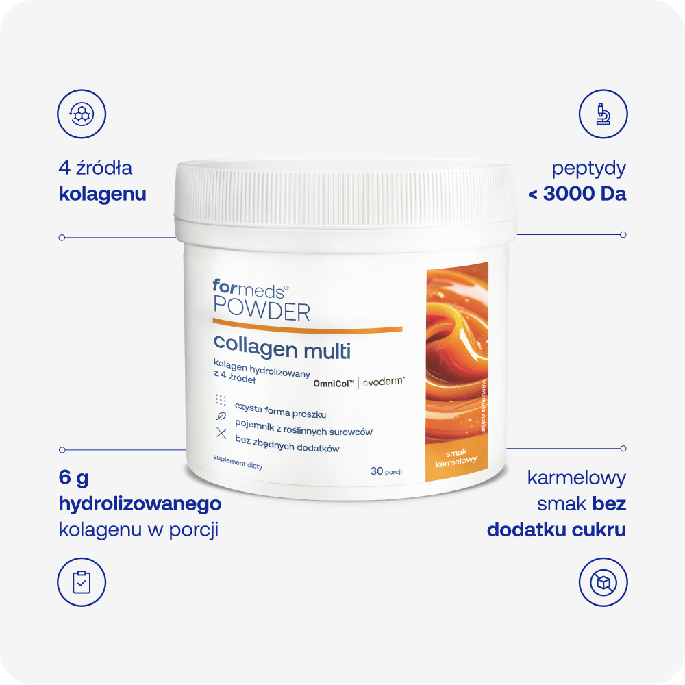 POWDER collagen multi karmel
