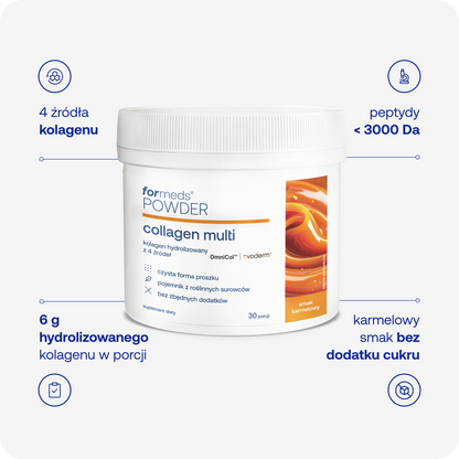 POWDER collagen multi karmel
