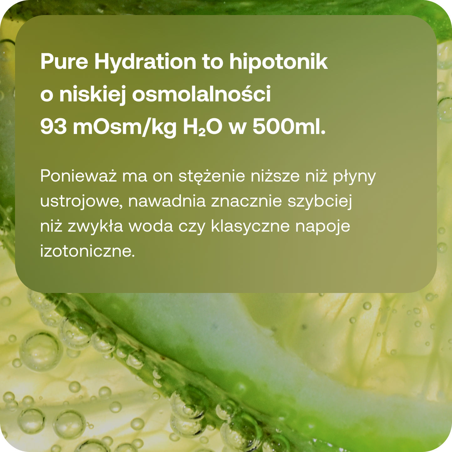 Pure Hydration bez dodatku cukru Cytryna + Limonka