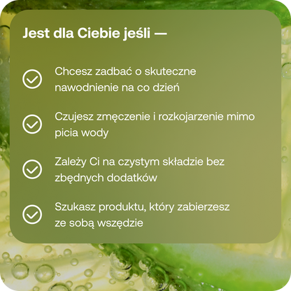 Pure Hydration bez dodatku cukru Cytryna + Limonka