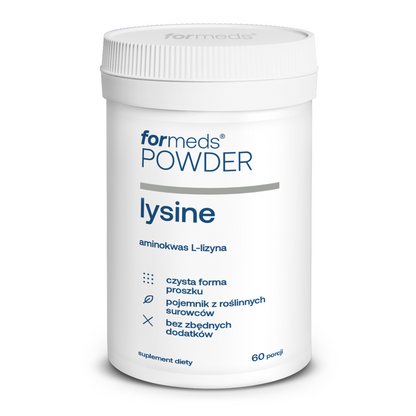 POWDER Lysine - lizyna w proszku na stawy, oczy, opryszczkę