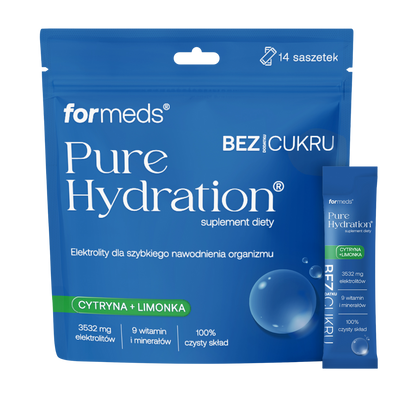 Pure Hydration bez dodatku cukru Cytryna + Limonka