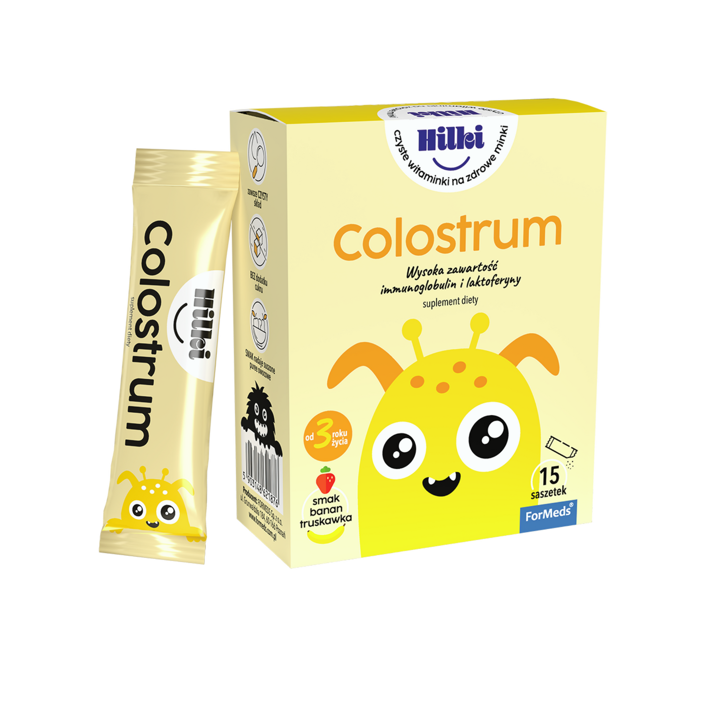 HILKI Colostrum - colostrum w proszku dla dzieci