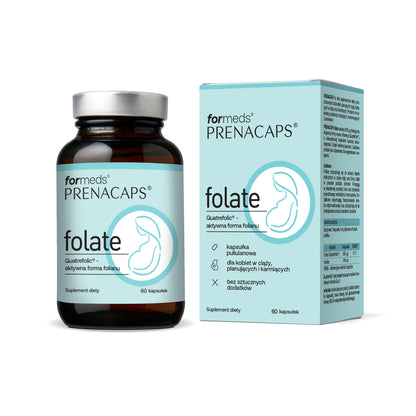 PRENACAPS Folate - kwas foliowy 800 µg