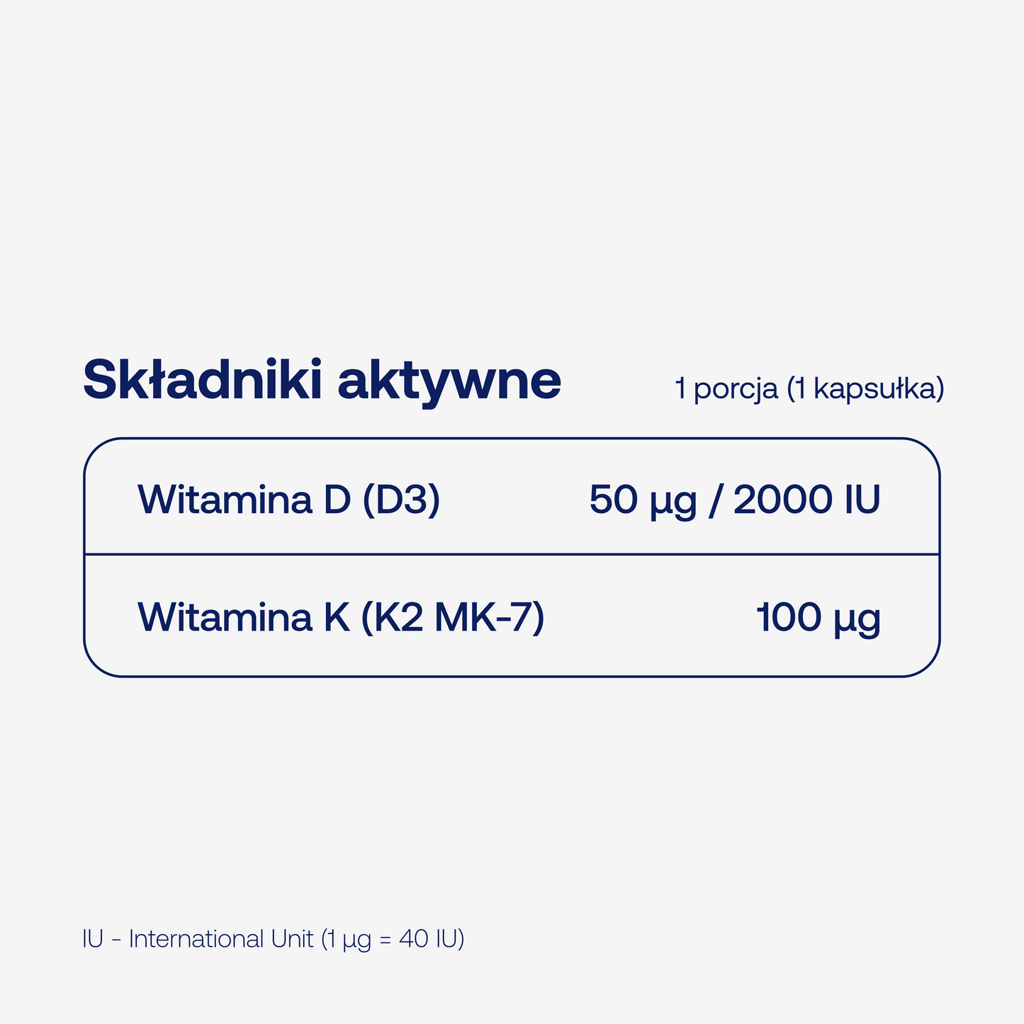 OLICAPS K2 D3
