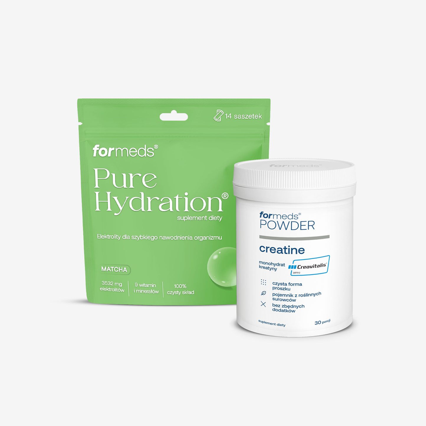 Moc i nawodnienie - Matcha