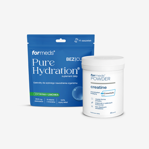 Moc i nawodnienie - Cytryna + Limonka bez dodatku cukru